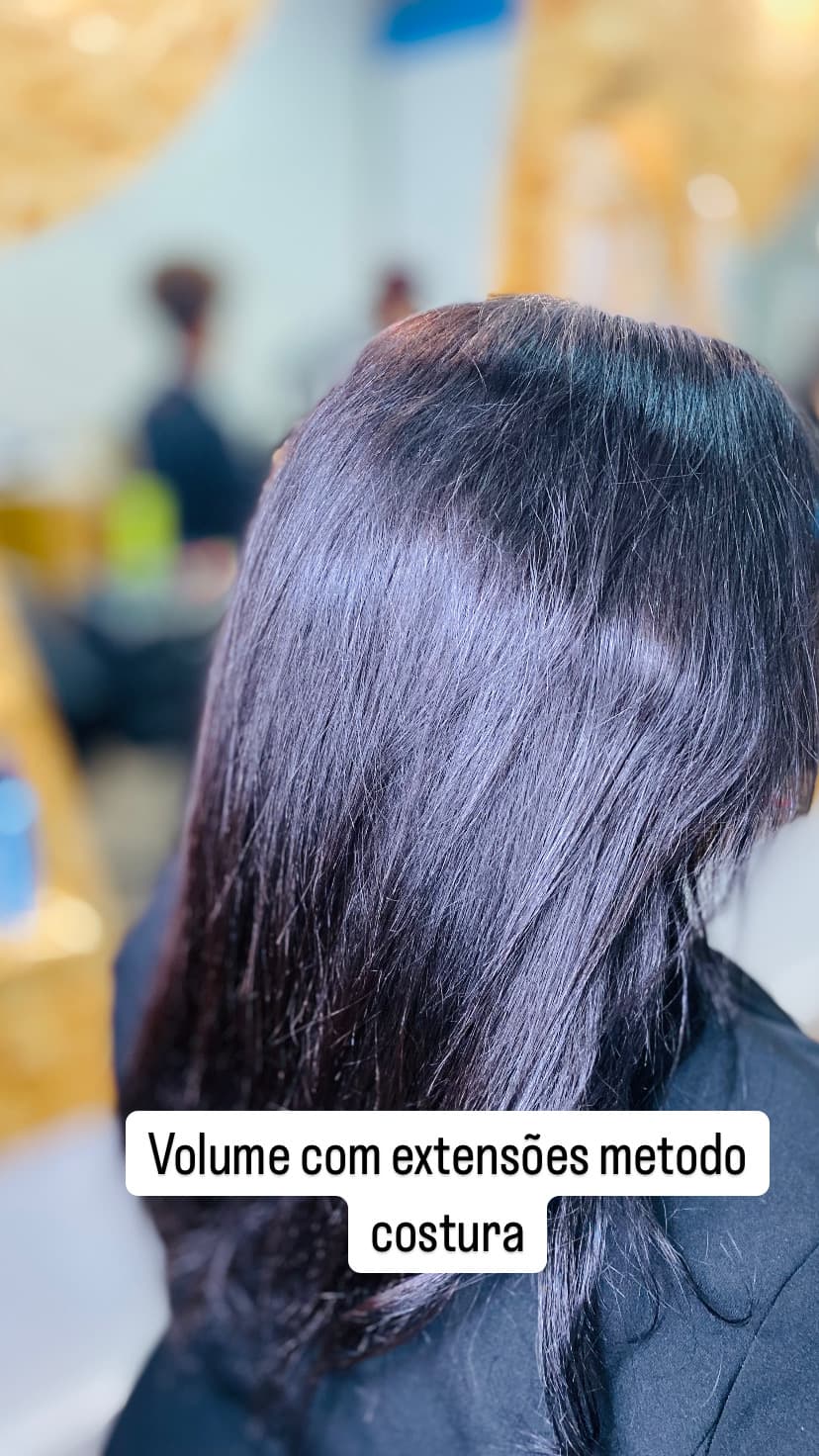 Desfrizagem cabelo curto