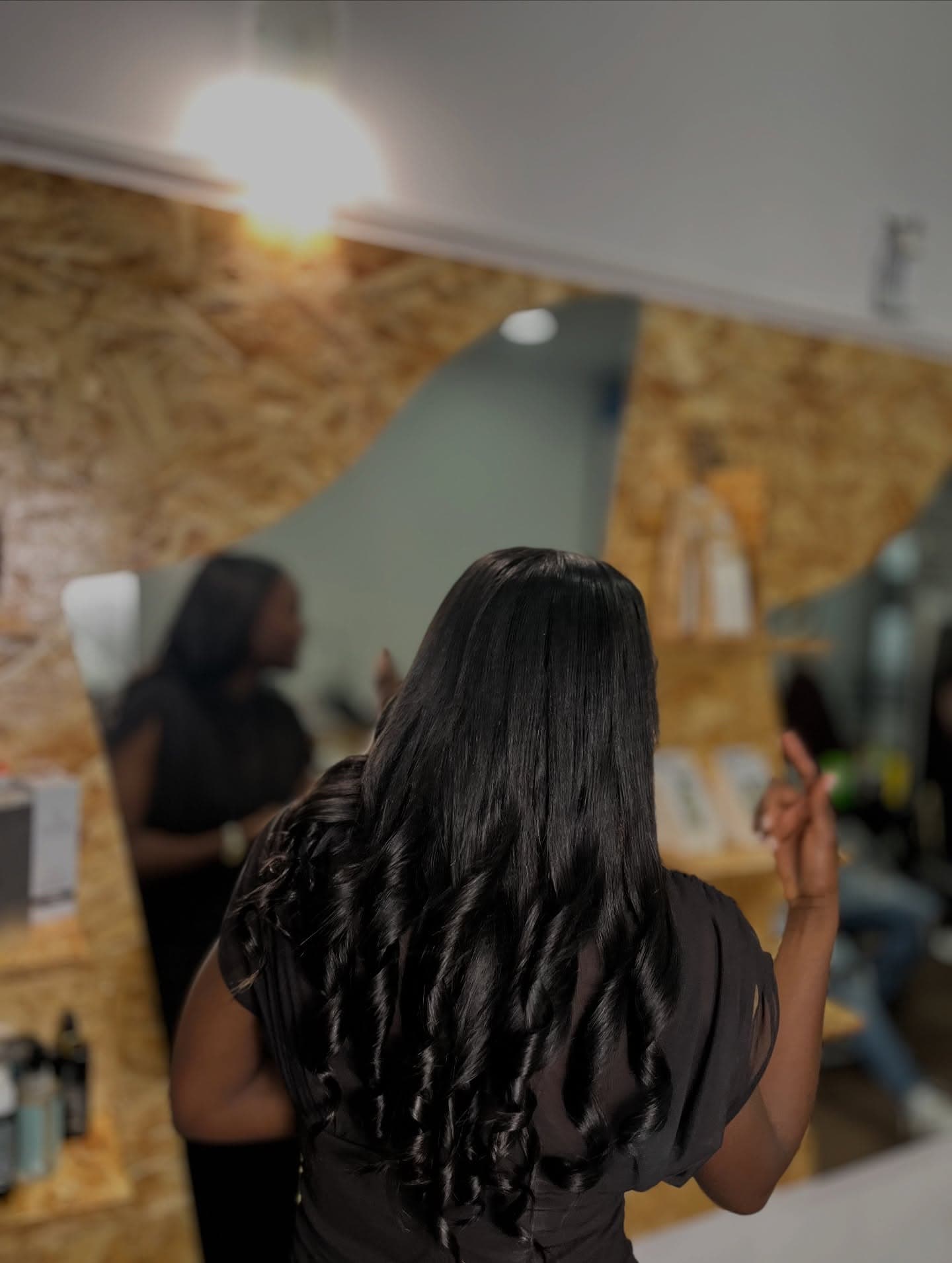 Extensões Fio a Fio/nó Italiano/Megahair meia cabeça
