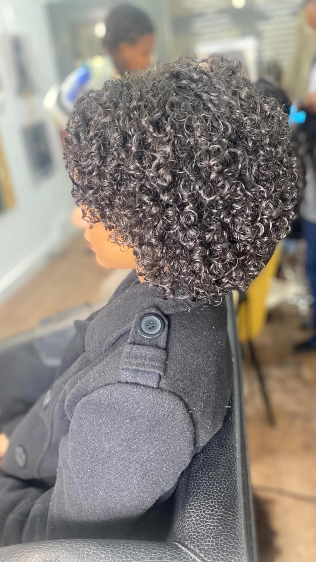 Fitagem cabelo curto